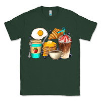 Sports Green Breakfast Coffee Cups Classic Tee - Artiststas