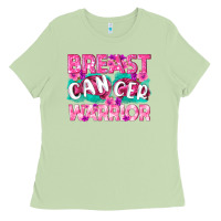 Matcha Breast Cancer Warrior Ladies Tee - texasbilliewilder