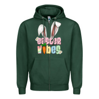 Sports Green easter vibes Zipper Hoodie - Artiststas