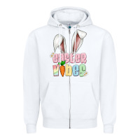 White easter vibes Zipper Hoodie - Artiststas
