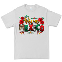 Dove Grey Viva Mexico Cinco De Mayo Premium Tee - texasbilliewilder