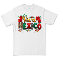 White Viva Mexico Cinco De Mayo Premium Tee - texasbilliewilder