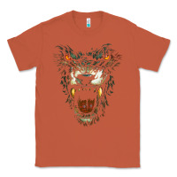 Copper Werewolf Face Lycan Gothic Horror Occult Scary Halloween Classic Tee - longCreatives