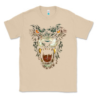 Mushroom Werewolf Face Lycan Gothic Horror Occult Scary Halloween Classic Tee - longCreatives