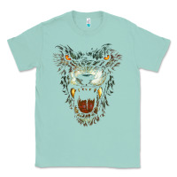 Seafoam Werewolf Face Lycan Gothic Horror Occult Scary Halloween Classic Tee - longCreatives