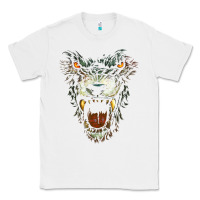 White Werewolf Face Lycan Gothic Horror Occult Scary Halloween Classic Tee - longCreatives