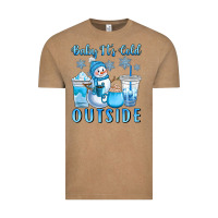 Vintage Coffee baby it's cold outside Vintage Tee - CowGirlArtShop