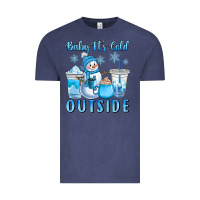 Vintage Denim baby it's cold outside Vintage Tee - CowGirlArtShop