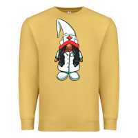 Antique Gold african american nurse gnome Premium Sweatshirt - BarkalooDesign