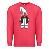 Cardinal african american nurse gnome Premium Sweatshirt - BarkalooDesign