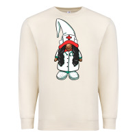 Sandshell african american nurse gnome Premium Sweatshirt - BarkalooDesign