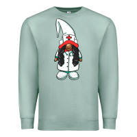 Seafoam african american nurse gnome Premium Sweatshirt - BarkalooDesign