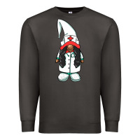 Smoke african american nurse gnome Premium Sweatshirt - BarkalooDesign