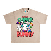 French Oak I'm the game Bunny Easter day Urban Heavy Tee - HowdyJamesFarm