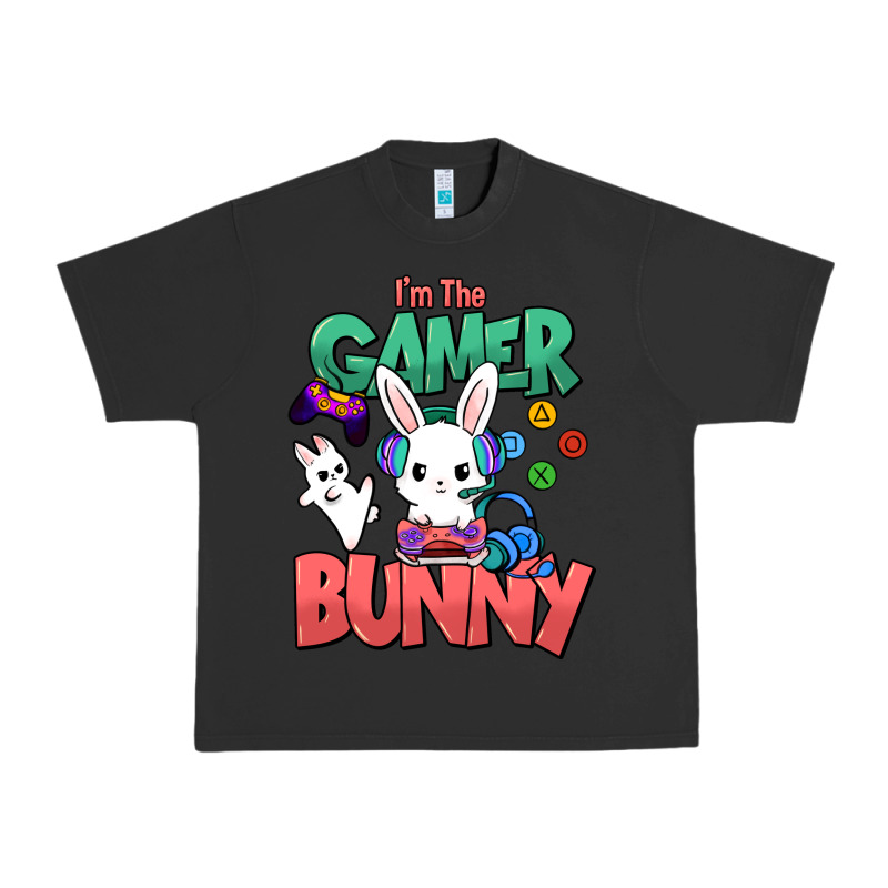 I'm The Game Bunny Easter Day Urban Heavy Tee by HowdyJamesFarm | Teevron