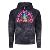 Valentine's Day Rainbow Gnome Olivia Vintage Hoodie | Teevron