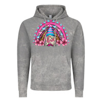 Cloud Rock valentine's day rainbow gnome olivia Vintage Hoodie - OliviaCreatesArt