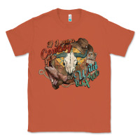 Cowboy Wild And Free Western Classic Tee | Teevron