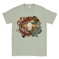 Matcha Cowboy wild and free western Classic Tee - HowdyJamesFarm