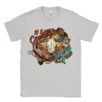 Moon Dust Cowboy wild and free western Classic Tee - HowdyJamesFarm