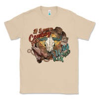 Mushroom Cowboy wild and free western Classic Tee - HowdyJamesFarm
