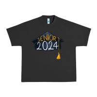 Pigment Black senior 2024 graduation Urban Heavy Tee - RanaPortraitStore