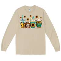 Mushroom yellowstone coffee cups Long Sleeve Tee - OliviaCreatesArt