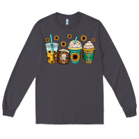 Smoke yellowstone coffee cups Long Sleeve Tee - OliviaCreatesArt