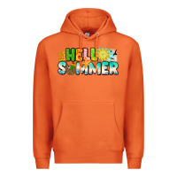 Carrot Hello Summer Premium Hoodie - CowhideDigitalArt