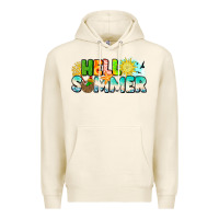 Tofu Hello Summer Premium Hoodie - CowhideDigitalArt