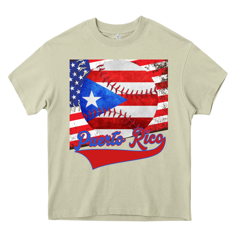 Puerto Rico Baseball Heavy Core Tee by Bettercallsaul | Teevron