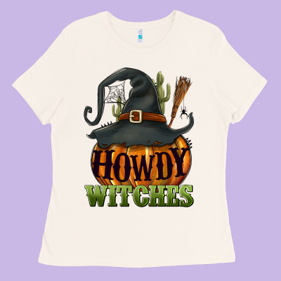 Howdy Witches Ladies Tee Designed By Nancycooperartshop