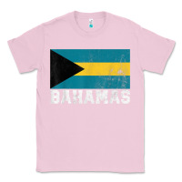 Bubblegum Pink Bahamas Flag Country Men Women Kids Christmas Gift Family Classic Tee - longCreatives