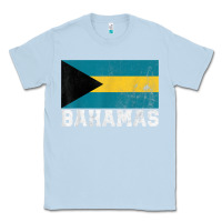 Dusty Blue Bahamas Flag Country Men Women Kids Christmas Gift Family Classic Tee - longCreatives