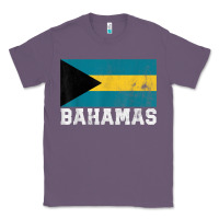 Lavender Bahamas Flag Country Men Women Kids Christmas Gift Family Classic Tee - longCreatives