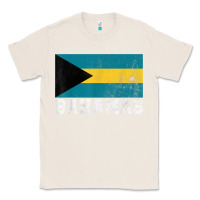 Natural Bahamas Flag Country Men Women Kids Christmas Gift Family Classic Tee - longCreatives