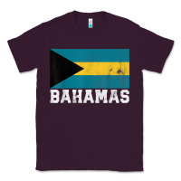 Plum Bahamas Flag Country Men Women Kids Christmas Gift Family Classic Tee - longCreatives