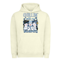 Pigment Pistachio chillin  with my sowmies Urban Hoodie - AdoDesignShop