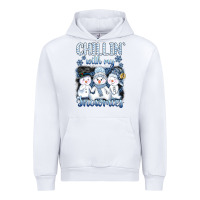 White chillin  with my sowmies Urban Hoodie - AdoDesignShop