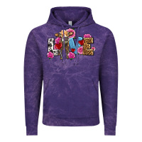 Cloud Purple love with cow olivia Vintage Hoodie - OliviaCreatesArt