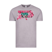 Vintage Zinc nobody fights alone cancer awareness Vintage Tee - CowGirlArtShop