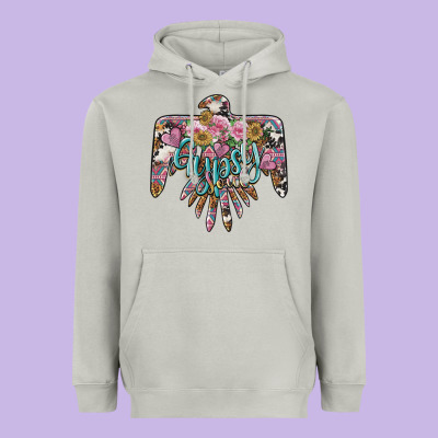 Gypsy Soul Thunderbird Heavyweight Hoodie Designed By Barkaloodesign