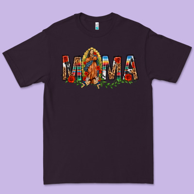 Our Lady Of Guadalupe Mama Premium Tee Designed By Texasbilliewilder