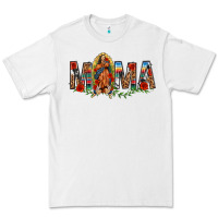 White Our Lady of Guadalupe Mama Premium Tee - texasbilliewilder