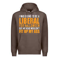 Coffee i was going to be a liberal for halloween but my head Premium Hoodie - longCreatives