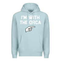 Blue Mist im with the orca costume halloween matching party Premium Hoodie - longCreatives