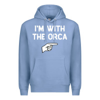 Colony Blue im with the orca costume halloween matching party Premium Hoodie - longCreatives