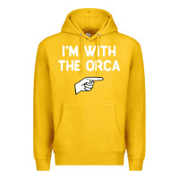 Lemon im with the orca costume halloween matching party Premium Hoodie - longCreatives
