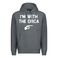 Rock im with the orca costume halloween matching party Premium Hoodie - longCreatives