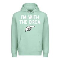 Seafoam im with the orca costume halloween matching party Premium Hoodie - longCreatives
